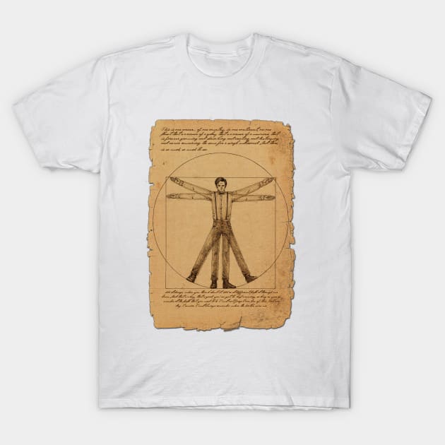 The Vitruvian Doctor T-Shirt by BananaPrints